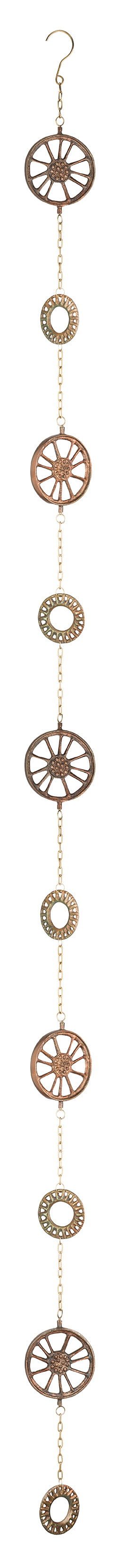 Rain Chain - Cast Wheel