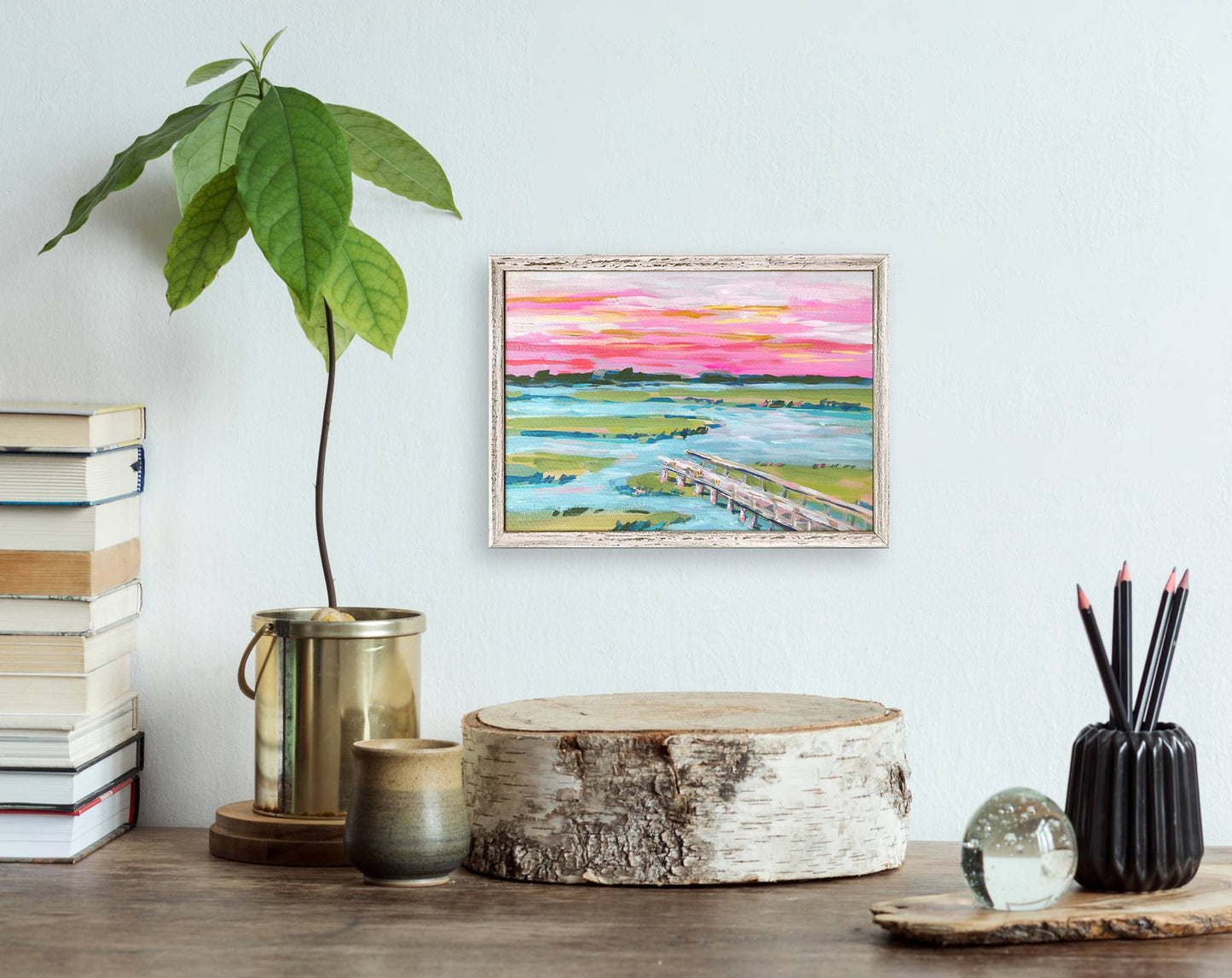 Marsh Before Nightfall Canvas