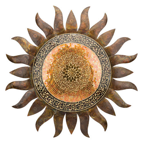 Gold Sun Wall Decor 36
