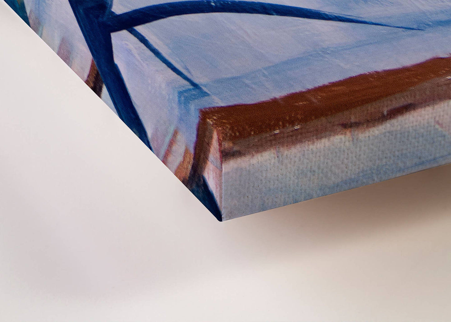Blue Heron 1 Stretched Canvas
