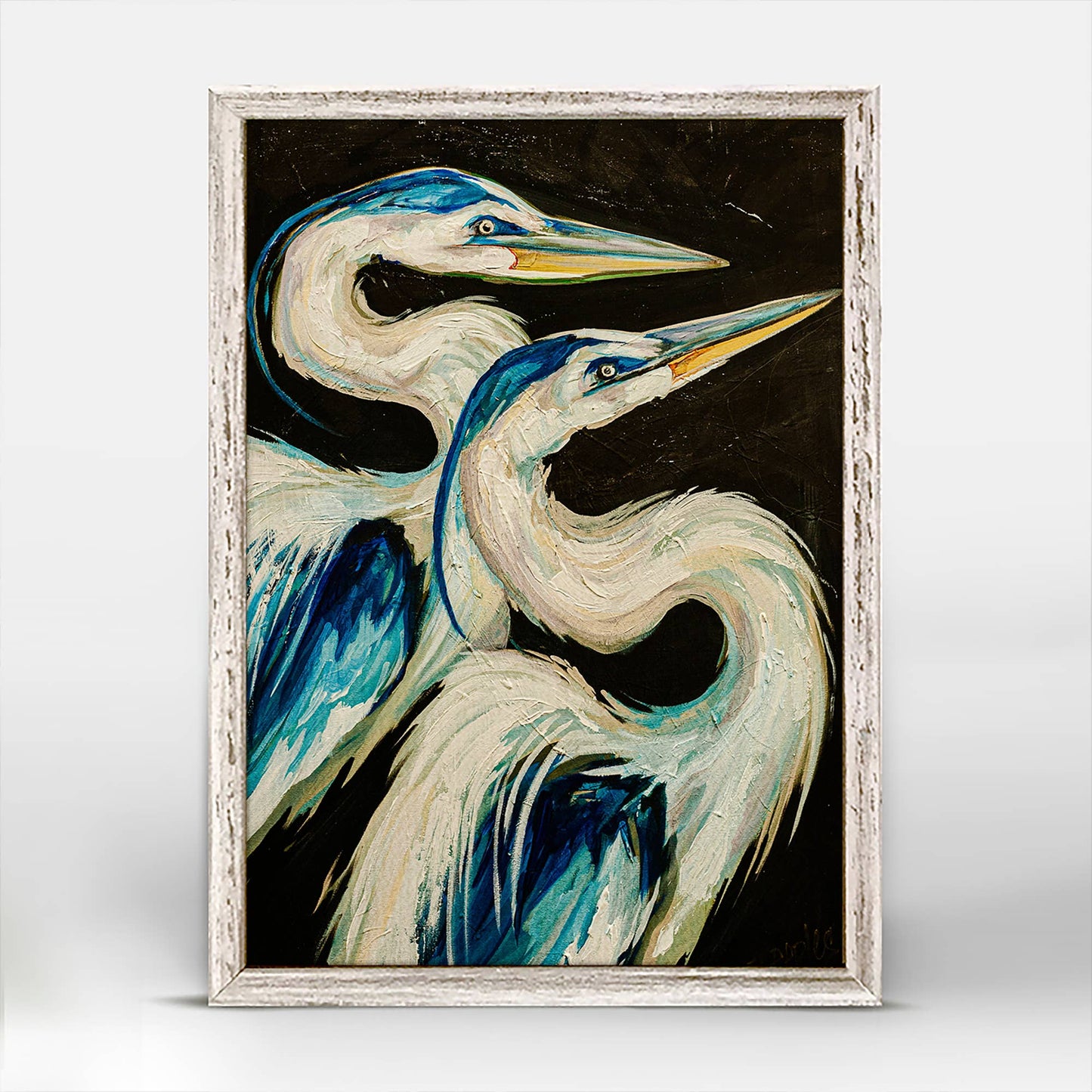 Nesting Herons Canvas