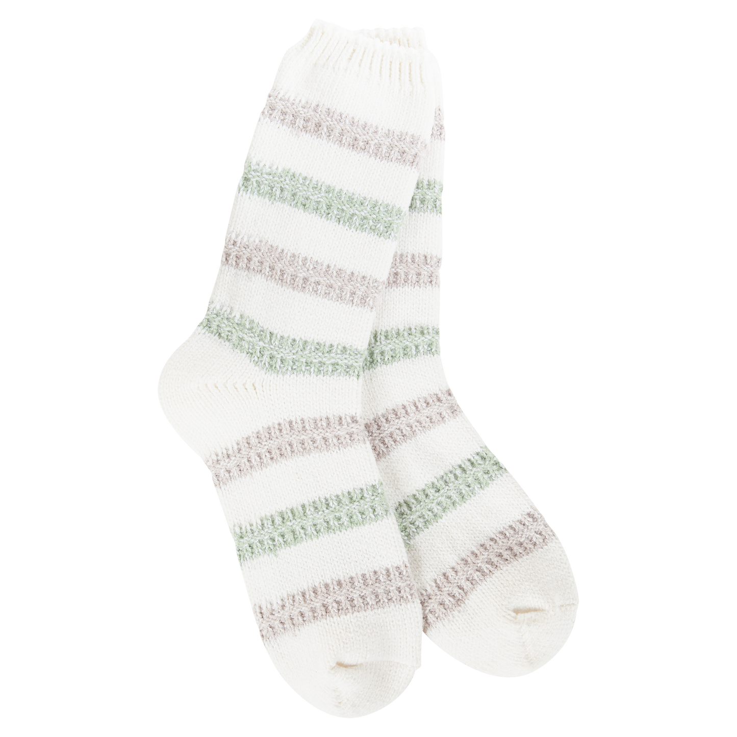 Ragg Links Crew OS Meadow Stripe