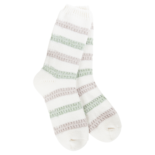 Ragg Links Crew OS Meadow Stripe