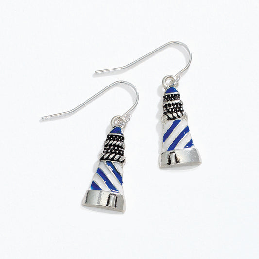 Earrings-BlueWhiteLighthouse