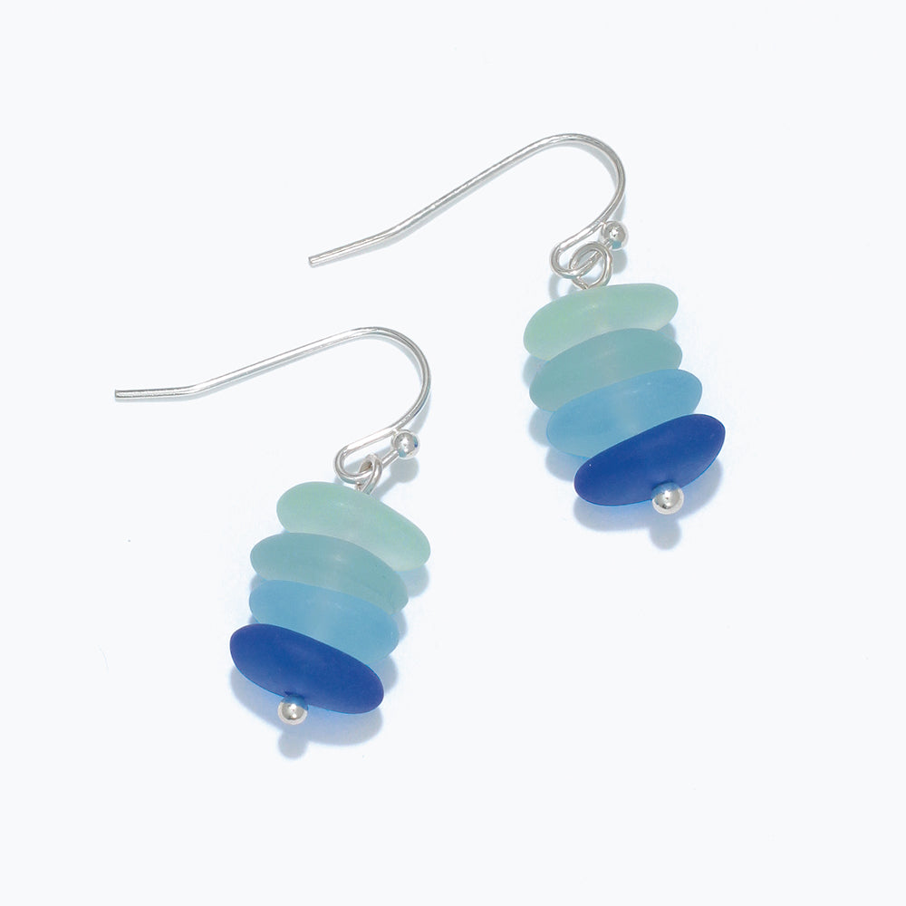 Earrings-Shades of Sea Glass