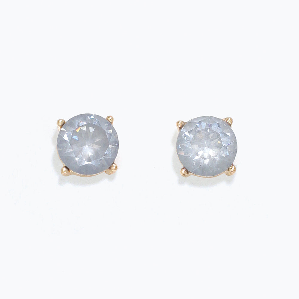 Earrings-Icy Blue Sparkling Crystal