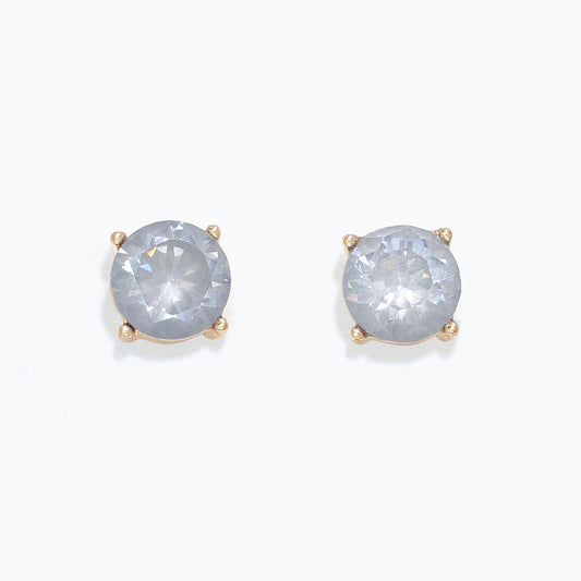 Earrings-Icy Blue Sparkling Crystal
